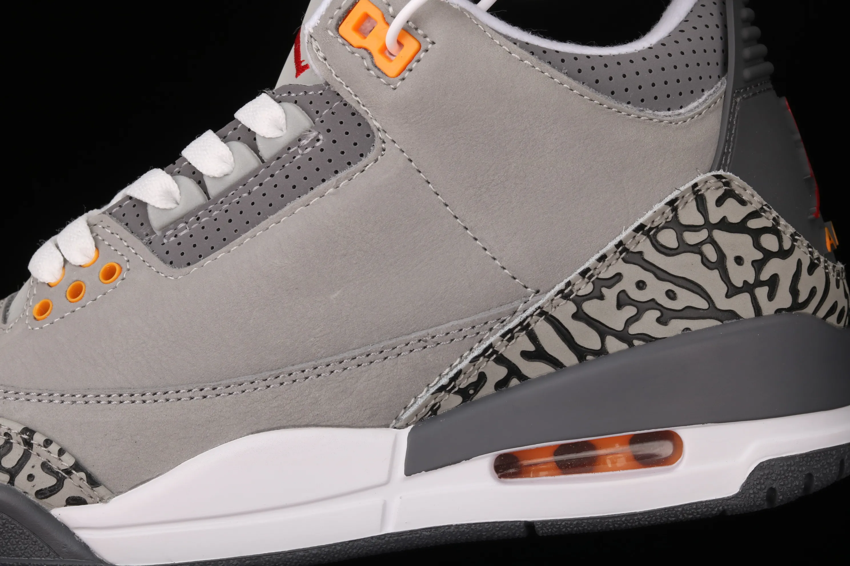 All categories Air Jordan Jordan series basketball shoes Air Jordan 3 J version Air Jordan 3 "Cool Grey" AJ3 Joe 3 Gray Wolf CT8532-012